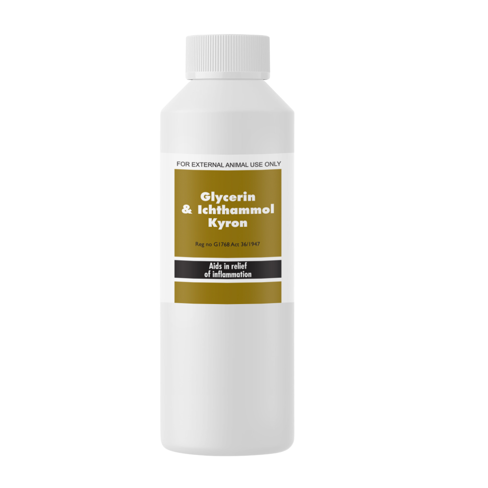 Glycerin in Ichthammol